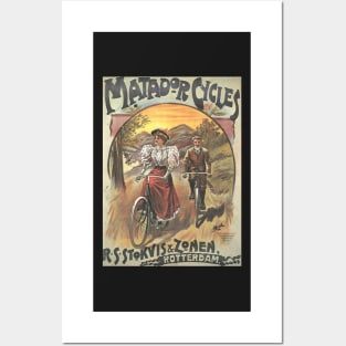 Matador Cycles - Vintage Bicycle Poster from 1907 Posters and Art